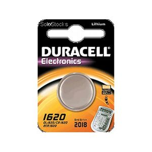 Duracell CR1620 3 V Batterie au Lithium à Usage Unique, CR1620, Lithium, 3 V, 1 pièce, Bouton/pièce - Publicité