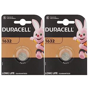 Duracell 2 x  1632 (2 ampoules de 1 batterie) 2 piles (CR1632) - Publicité