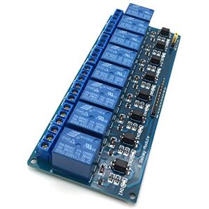 Yizhet 5V Module Relais DC 5V 230V 2 Canaux Module Relais avec Optocoupleur  pour Raspberry Pi Arduino UNO R3 Mega 2560 1280 DSP Arm PIC AVR STM32 MCU