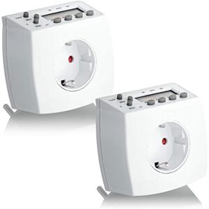 Prise programmable électronique - ElektroProg indoor blanc - SCS Sentinel