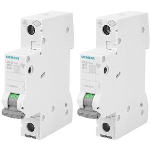 Siemens 5SL6116-6 Disjoncteur 1 pôle 16 A 230 V, 400 V (Lot de 2) - Publicité