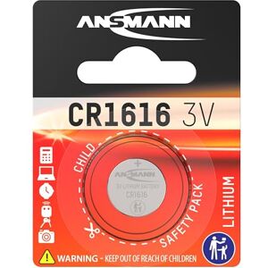 Ansmann 5020132 Knofpzelle batterie Lithium CR 1616 3V - Publicité