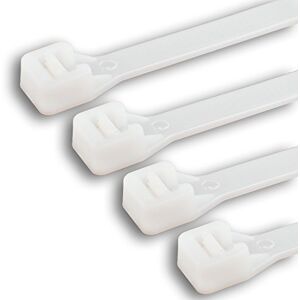 DUR-line Professional Cable Tie White 30% More Extra Strong Tug Resistance [Major] - Publicité