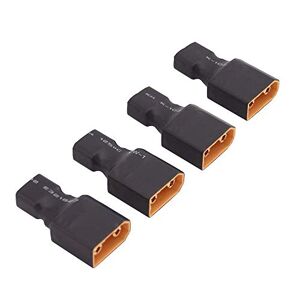 FLY RC 4PCS Pas de câble WiresT-Plug Deans Style Adaptateur de connecteur mâle à XT90 / XT-90 mâle pour Chargeur de Batterie RC Lipo NiMH - Publicité