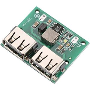 Heayzoki Module d'alimentation Double USB, Double Sortie USB 9V/12V/24V à 5V 3A DC-DC Module de Chargeur d'alimentation abaisseur, Haute efficacité, Prise en Charge largement utilisée - Publicité