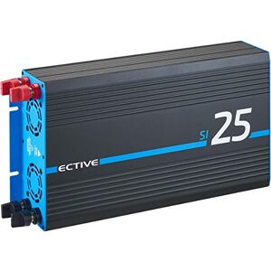 ECTIVE SI25 Onduleur Pur Sinus 2500W 24V à 230V- USB, protection contre la surchauffe et surcharge- Onde Sinusoïdale pure Convertisseur de tension DC/AC- Utilisation pour Camping, Installation Solaire - Publicité