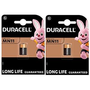 Duracell 2 x  MN11 A11 11A (2 ampoules de 1 batterie) 2 piles - Publicité