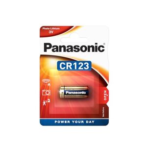 Panasonic CR123 Pile sous Blister - Publicité