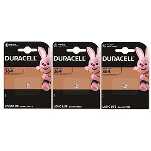 Duracell 3 x  364 (3 ampoules de 1 batterie) 3 piles (SR621/V364/SR60/SR621W) - Publicité