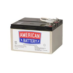 APC ABC RBC5 Batterie de l'onduleur Sealed Lead Acid (VRLA) 12 V Batteries de l'onduleur (Sealed Lead Acid (VRLA), Noir, 75000 mAh, 12 V, 3 année(s), 48 h) - Publicité