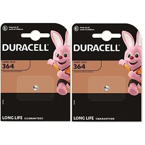 Duracell 2 x  364 (2 ampoules de 1 batterie) 2 piles (SR621/V364/SR60/SR621W) - Publicité