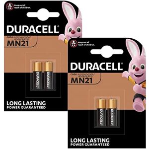 Duracell ONOGAL-Batterie 4X  Alkaline Sécurité A23 / K23A Lrv08 Gp23 12V Mn21 2017 Lrv08 V23Ga Lr23A 23A L1028 Batterie 2665C_4 - Publicité