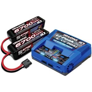 Traxxas EZ-Peak Live Dual + 2 Batteries LiPo 26 A LiPo, arrêt NiMH Minus-Delta-U - Publicité