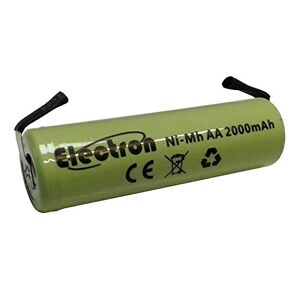 Electron Batterie rechargeable de type AA, avec patte à souder pour pack de batteries, Ni-Mh Tension : 1,2 V Capacité : 2 000 mAh - Publicité