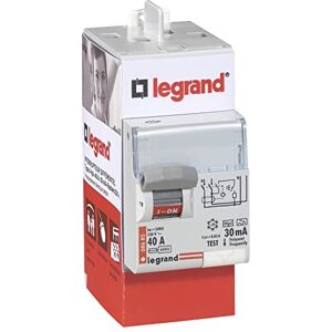 Legrand Interrupteur différentiel bipolaire 2P typeF 30mA arrivée haut/départ haut 40A - Publicité