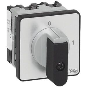 BACO NB02AQ1 Interrupteur sectionneur 16 A 1 x 90 ° Gris, Noir 1 pc(s) - Publicité