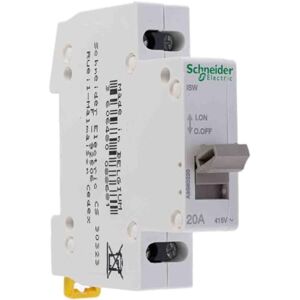 Schneider Electric Acti9, iSW interrupteur de commande 2P 20A 415VCA A9S60220 - Publicité