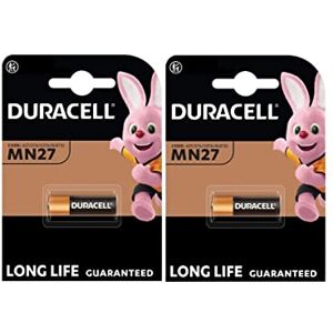 Duracell 2 x  MN27 27A A27 8LR732 (2 ampoules de 1 batterie) 2 piles - Publicité