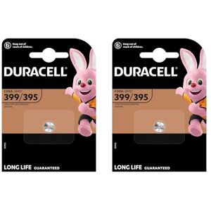 Duracell 2 x  399/395 SR927 avec oxyde d'argent (2 ampoules de 1 batterie) 2 piles - Publicité