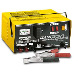 deca CB220A Chargeur Démarreur 12/24 V 300 AH, Jaune - Publicité