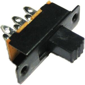 Interrupteur Miniature à glissière 2 Broches 0,5A - Publicité