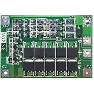 Sun 1 carte de protection 18650 BMS 30 A 40 A 60 A pour moteur de perceuse 11,1 V 12,6 V 14,8 V 16,8 V pour améliorer l'équilibre (3S 40 A?) - Publicité