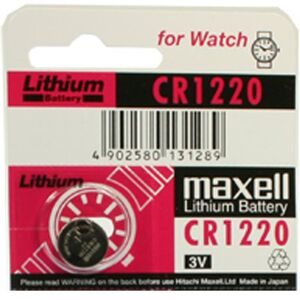 Maxell CR1220 Batterie au lithium 3 V 1 unité - Publicité