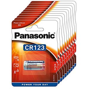 Panasonic CR 123 A Pile au lithium ( 3 V , paquet de 10 ) - Publicité