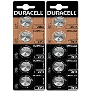 Duracell 10 x  2016 Lithium (2 ampoules de 5 batteries) 10 piles - Publicité