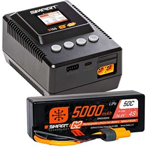 Spektrum Smart Smart Powerstage 5000mAh 4S LiPo- S155 Charger EU SPMXPSS400I Powerstage - Publicité