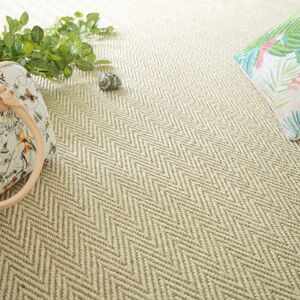 Sisal - Maya Chevron - Blanchi