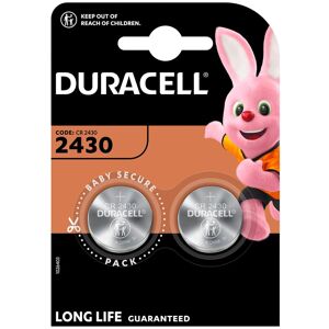 Pile bouton lithium Duracell spéciale 2430 3 V, lot de 2 (CR2430) 44 - Publicité