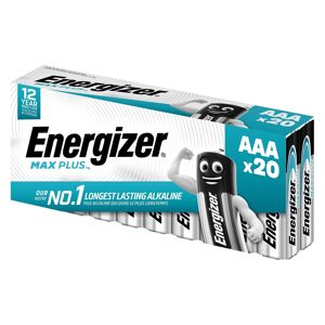 Energizer Pile alcaline Energizer Max Plus AAA - Pack de 20 LR03 8