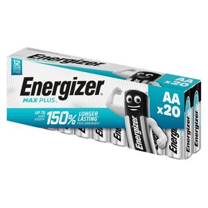 Energizer Pile alcaline Energizer Max Plus AA - Pack de 20 LR06