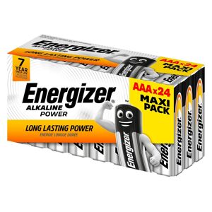 Energizer Pile alcaline Energizer Power AAA - Pack de 24 LR03 Jaune