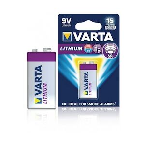 Varta batterie Au Lithium 9v 9 V 1-blister