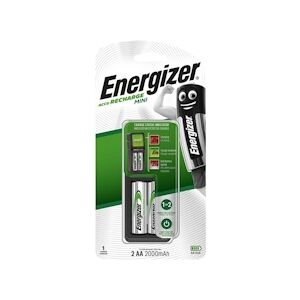 Energizer Chargeur De Batterie Aa / Aaa Nimh 2x Aa Nimh/hr6 Usage Non Intensif Energizer