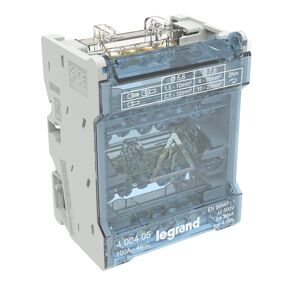Legrand Répartiteur modulaire à barreaux étagés XL³ IK05 tétrapolaire 100A 6 départs 4 modules nouveau modèle - LEGRAND - 400405