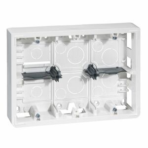 Legrand Cadre saillie MOSAIC pour 4, 5 ou 2 x 2 modules profondeur 46mm - LEGRAND - 080276