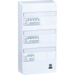 SCHNEIDER ELECTRIC Tableau pré-équipé RESI9 TAMC XP 3 rangées peignable T3 / T5 - SCHNEIDER ELECTRIC - R9H313SP13N