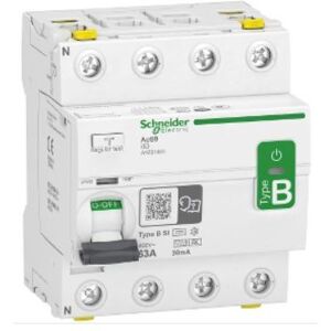 Schneider Electric A9Z61463 Interrupteur différentiel à courant résiduel Interrupteur différentiel sensible tous courants B 63 A 0.03 A - Publicité