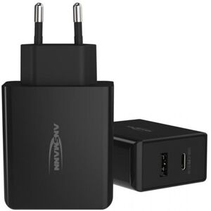 Chargeur secteur USB Ansmann HC265PD Noir Noir - Publicité