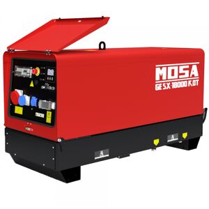 MOSA GE SX 18000 KDT - Groupe électrogène insonorisé 14.4 kW triphasé diesel - Kohler-Lombardini KDW1003