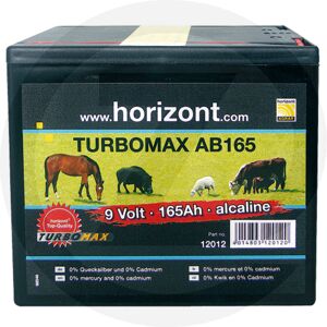Batterie sèche Turbomax AB 9V 160Ah - Horizont