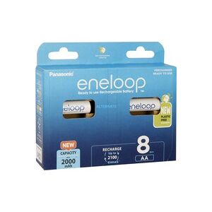 Panasonic eneloop BK-3MCDE/8BE, Batterie - Publicité