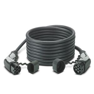 PHOENIX CONTACT Cable de recharge - Type2 - Type2 - 10m - 22kW (triphase 32A) + Sac