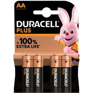 Duracell Piles Alkaline Plus AA X4