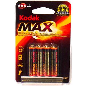 Kodak Piles Max Alcalines LR3 (Blister de 4)