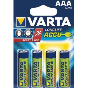 Varta Batteries LR3 (AAA) X4 1000mAh (Ready To Use)