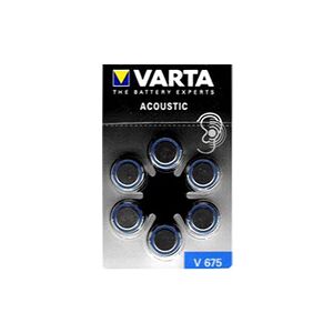 Varta Pile V675A Acoustique (x6)